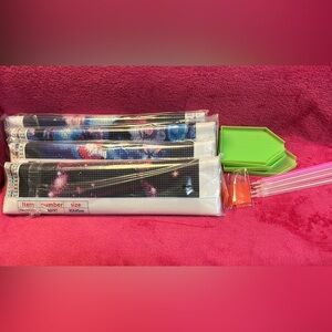 Set of 4 diamond paintings